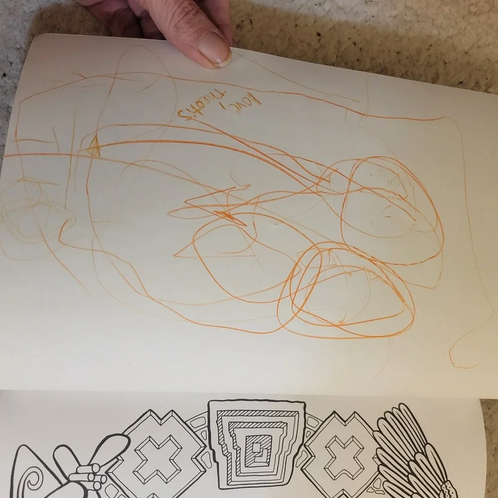 Ancient Aliens The Coloring Book 2016 History Channel Unused Pages 1 Cover Page